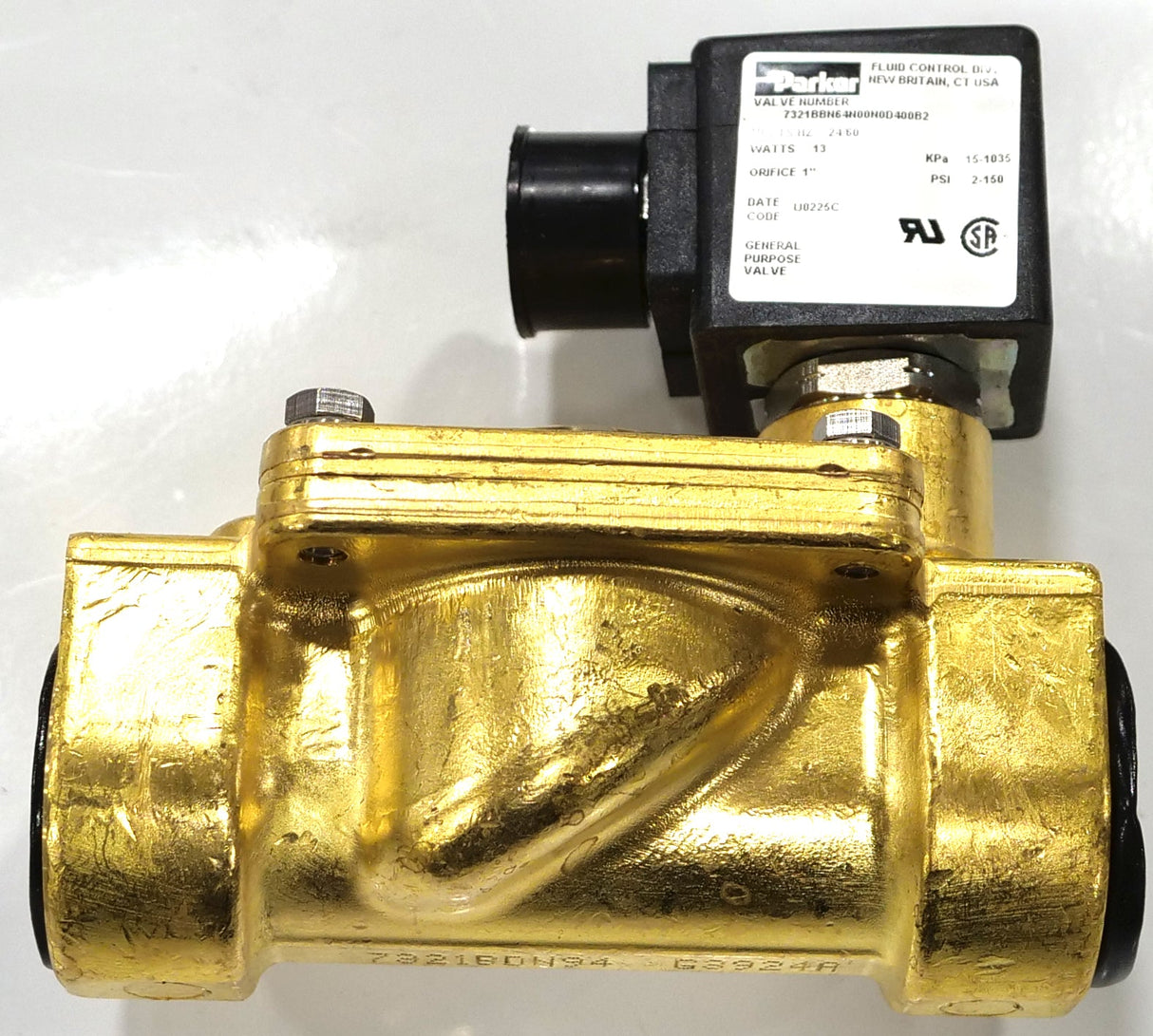 PDQ VALVE,1",BRASS,2-WAY,AC,NC,UL-CSA Car Wash Superstore