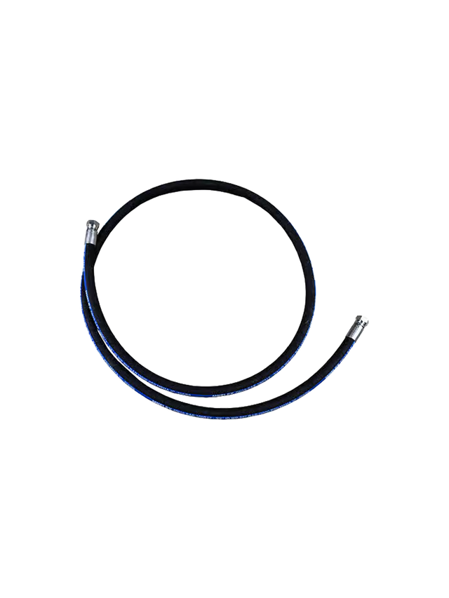 PDQ High-Pressure 3/4" Hydraulic Hose for Trolley E-Chain - 124" Long PDQ