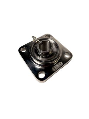 PDQ 06010075 Stainless Steel Flange Bearing - 4-Bolt, 1" Bore