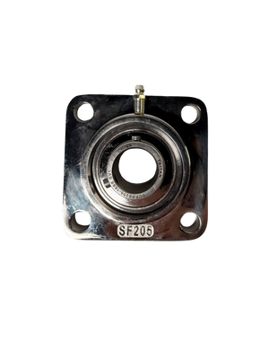 PDQ 06010075 Stainless Steel Flange Bearing - 4-Bolt, 1" Bore