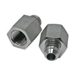 Female Connector, 1/2in Male JIC x 1/2in FPT, Steel Zinc Coated, 2405-8-8 Car Wash Superstore