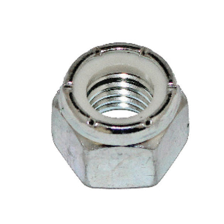 Nylon-Lock Hex Nut, 5/16-18, Zinc Plated Steel, Pack of 100 Car Wash Superstore