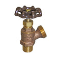 Drain Valve, 1/2in MPT x GHT, Brass for the H25 Drain Tank Car Wash Superstore
