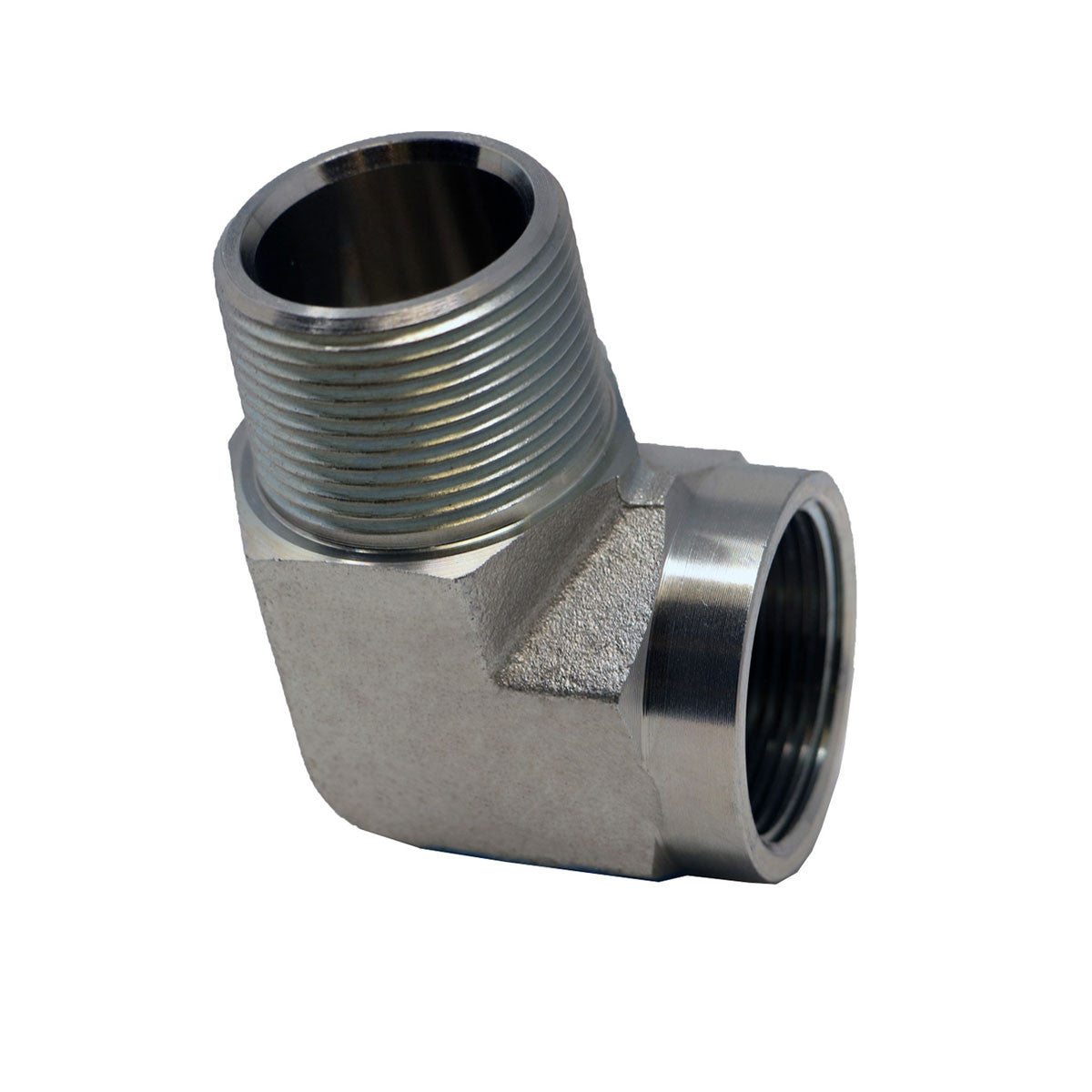 Street Elbow, 1-1/4in MPT x 1-1/4in FPT, Steel Zinc Coated, 5502-20-20 Car Wash Superstore