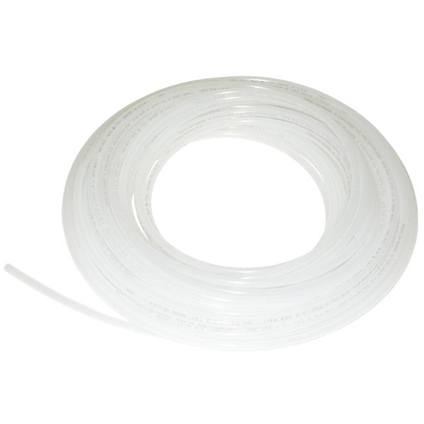 Tubing, 3/8in O.D. x 1/4in I.D. 100PSI, 100ft L, Polyethylene, Natural Car Wash Superstore