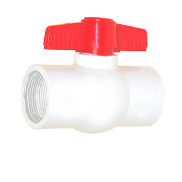 Ball Valve, 1-1/2in FPT x 1-1/2in FPT, PVC SCH40, 201-307 Car Wash Superstore