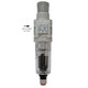 SMC Air Filter Regulator with Gauge, 3/8in FPT, SMC AW30-N03CE-Z-B Car Wash Superstore