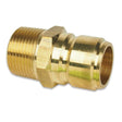 HFI-1" Male Brass Quick Connect Car Wash Superstore