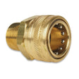 HFI-1" Female Brass Quick Connect Car Wash Superstore
