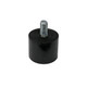 Rubber Stop, 2in Dia. x 1-5/8in L, 1/2-20 x 1 Bolt, 091363 Car Wash Superstore