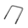 U-Bolt, 1/2-13in x 4in x 5-1/4in SQ, 1-3/4in Thread, Stainless Steel, 600175 Car Wash Superstore