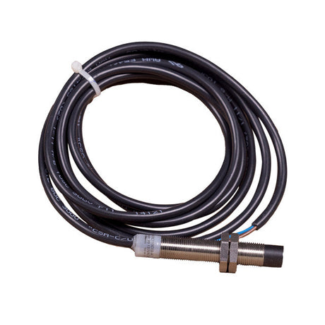 Proximity Sensor, Unshielded, M12, 10mm Range, 12Dia, 6-48V DC, N/O, PNP/NPN, 3 Wire, 6-1/2ft Hardwire, 75-00032 Car Wash Superstore
