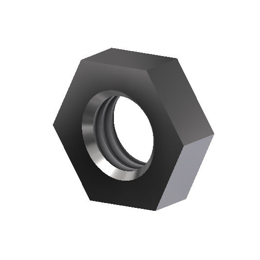 Peco Hex Jam Nut, 1/2-20, Stainless Steel, 60015 Car Wash Superstore