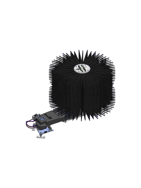 MacNeil RS-400 Low-Side Washer Brush, EVA Q-6-III, Black MacNeil