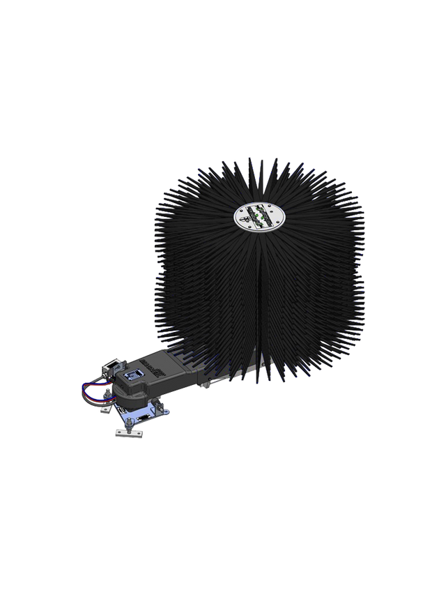 MacNeil RS-400 Low-Side Washer Brush, EVA Q-6-III, Black MacNeil
