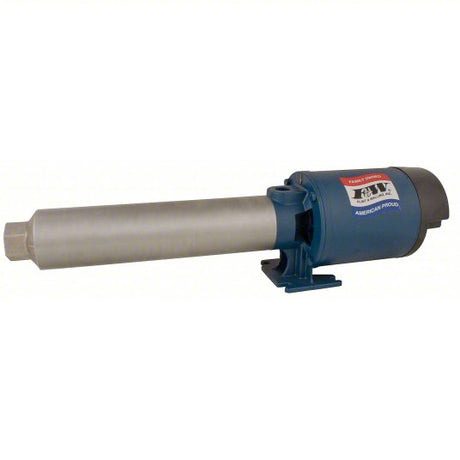 208 to 240/480V AC Open Dripproof Multi-Stage Booster Pump, 14-Stage, 1 in NPT Inlet Size Car Wash Superstore