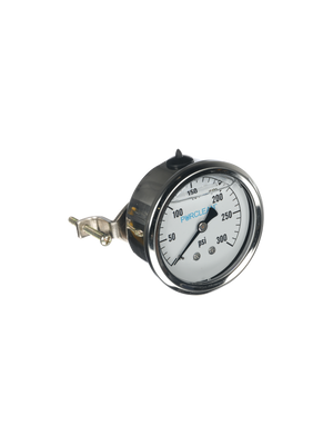 PurClean 0-300 PSI Pressure Gauge, No-Lead, Back Mount PurClean