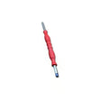 Hamel Manufacturing Stainless Steel 18'' 1/4'' MPT x 1/8'' FPT Wand with Red Rubber Flex Grip Hamel Manufacturing