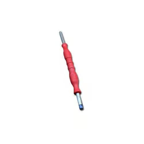 Hamel Manufacturing Stainless Steel 18'' 1/4'' MPT x 1/8'' FPT Wand with Red Rubber Flex Grip Hamel Manufacturing