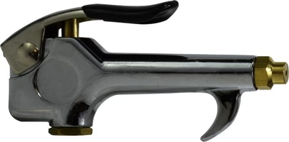 Heavy-Duty Safety Blow Gun, 1/4 in Inlet, 1/8 in Outlet, 150 psi Output, Aluminum