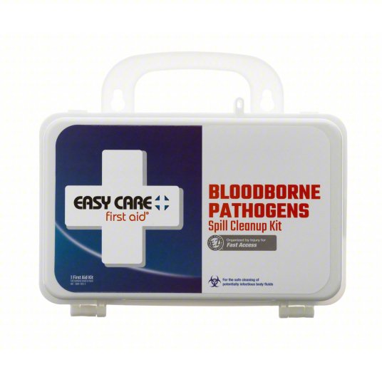 Bloodborne Pathogens Protection Kit, Blue/White Car Wash Superstore