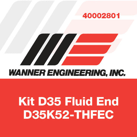 Wanner D35 Fluid End Kit, D35K52-THFEC, 008866 Car Wash Superstore
