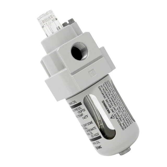 Air Lubricator with Bowl Guard, 1/4in NPT, SMC AL20-N02CZ Car Wash Superstore