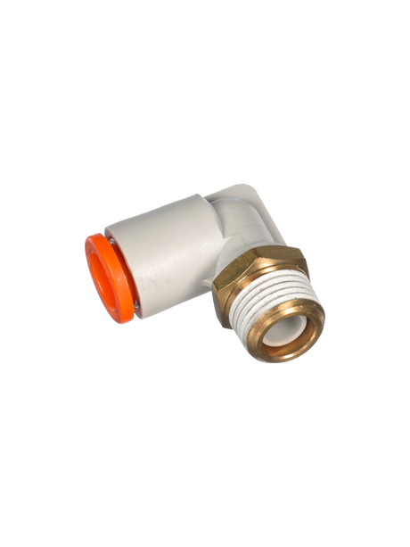 NCS Swivel Elbow Fitting, 1/4" Tube - 1/8" NPT NCS