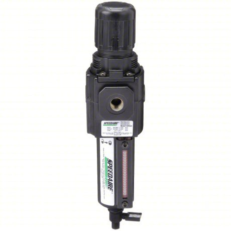 SPEEDAIRE Filter-Regulator: 1/4 in NPT, 80 cfm, 40 micron, 5 psi to 150 psi, 250 psi Max Op Pressure Car Wash Superstore