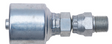 Gates Carbon Steel 1/4'' MPT Swivel Crimp On Fitting for 3/8'' Hose Gates