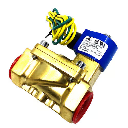 PDQ VALVE 2WAY-NC 3/8 FNPT 1200 PSI 24VAC BRASS Car Wash Superstore
