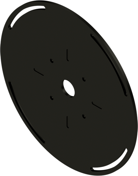 Motor City Dryer Backing Plate, Black Car Wash Superstore