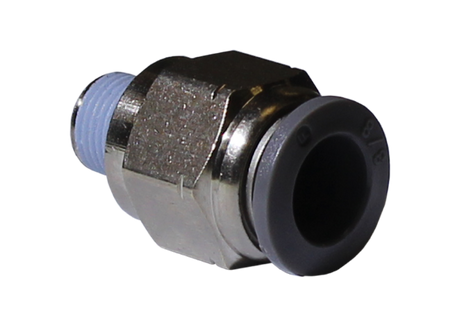 Motor City Fitting Air Straight 1/8MPT x 3/8TB Motor City Wash Works
