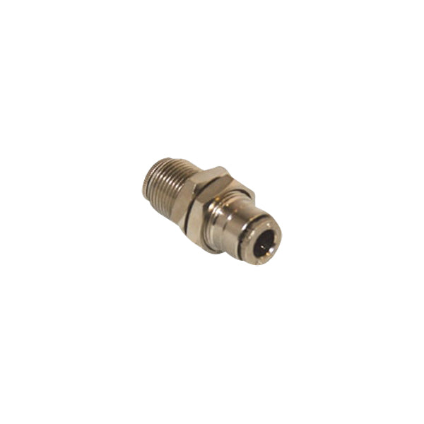 Bulkhead Air Fitting, 1/4" – 1/4" TBE MacNeil