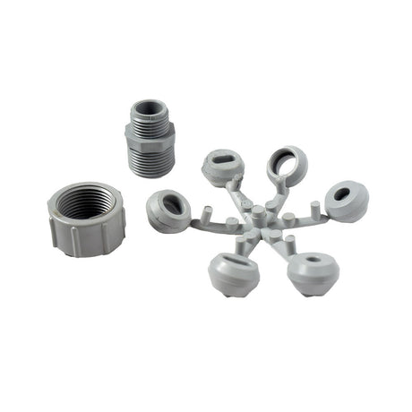 STRAIN RELIEF 1/2"NPT c/w NUT& MacNeil