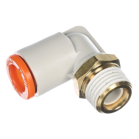 Swivel Elbow Fitting, 1/4" TBE-1/8"NPT MacNeil