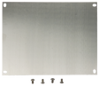 Aluminum back panel for Impact 10"x8" enclosure Includes Four Mounting Screws Car Wash Superstore
