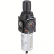 ARO 1/2" Piggyback Filter/Regulator with Gauge 0-140psi Car Wash Superstore