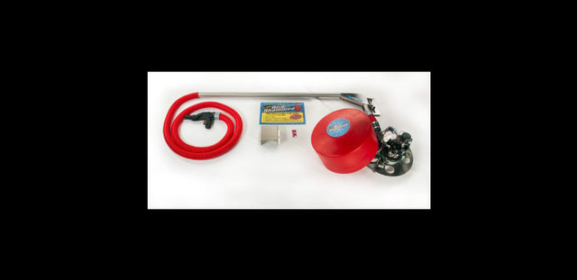 CWS Air Shammee Dryer includes a 3 motor blower unit, trigger nozzle, lighted dome, hose, hose hanger, in-bay sign, and selector switch decals. Also includes boom. CWS