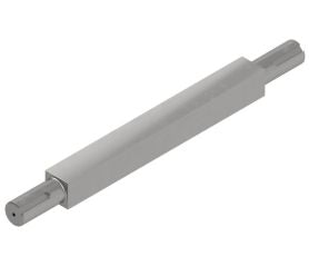 AVW Drive Shaft, 30" Dual Belt, 43" Long, Solid 3-1/2" Square With Ends Finished 2-15/16" Round For Bearings, Rod Car Wash Superstore