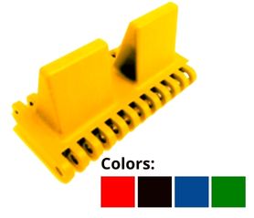 AVW 1.5" Tire Pusher, Yellow, per piece, MD Net Item Car Wash Superstore