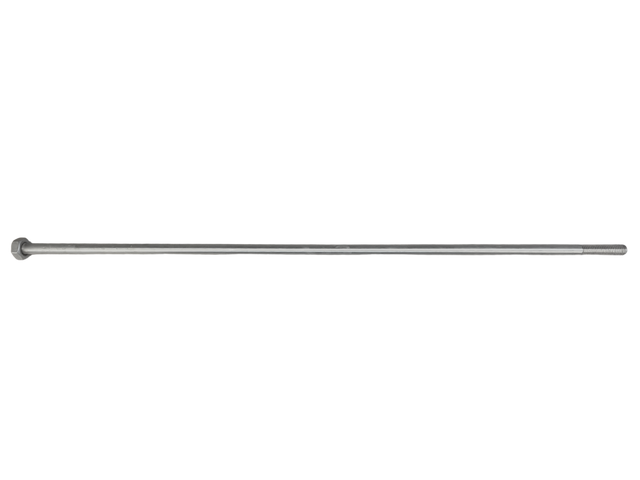 AVW Rod (Mitter Basket Support):  1/2" x 27" LG. Car Wash Superstore