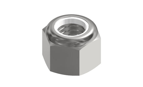 AVW Nylon Lock Nut:  3/8"-16 SS Car Wash Superstore