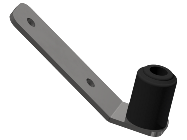 AVW Bumper Assembly (Rocker Panel): Includes Bolt on Bracket with  Rubber Bumper and Fasteners Car Wash Superstore