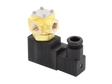 AVW Valve Assembly Solenoid 1/4" , 2.2 mm Orifice 0.17 CV with 1.2 MPa (145 psi) Differential Pressure Rating 110-120V, 50-60HZ, 9.5 VA UL/CSA Coil With Cable Connector, Less Cord Car Wash Superstore