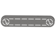 AVW Chain Guard, Tire Dressing Applicator, Driver Side, with AVW Logo (requires brackets, not included) Car Wash Superstore