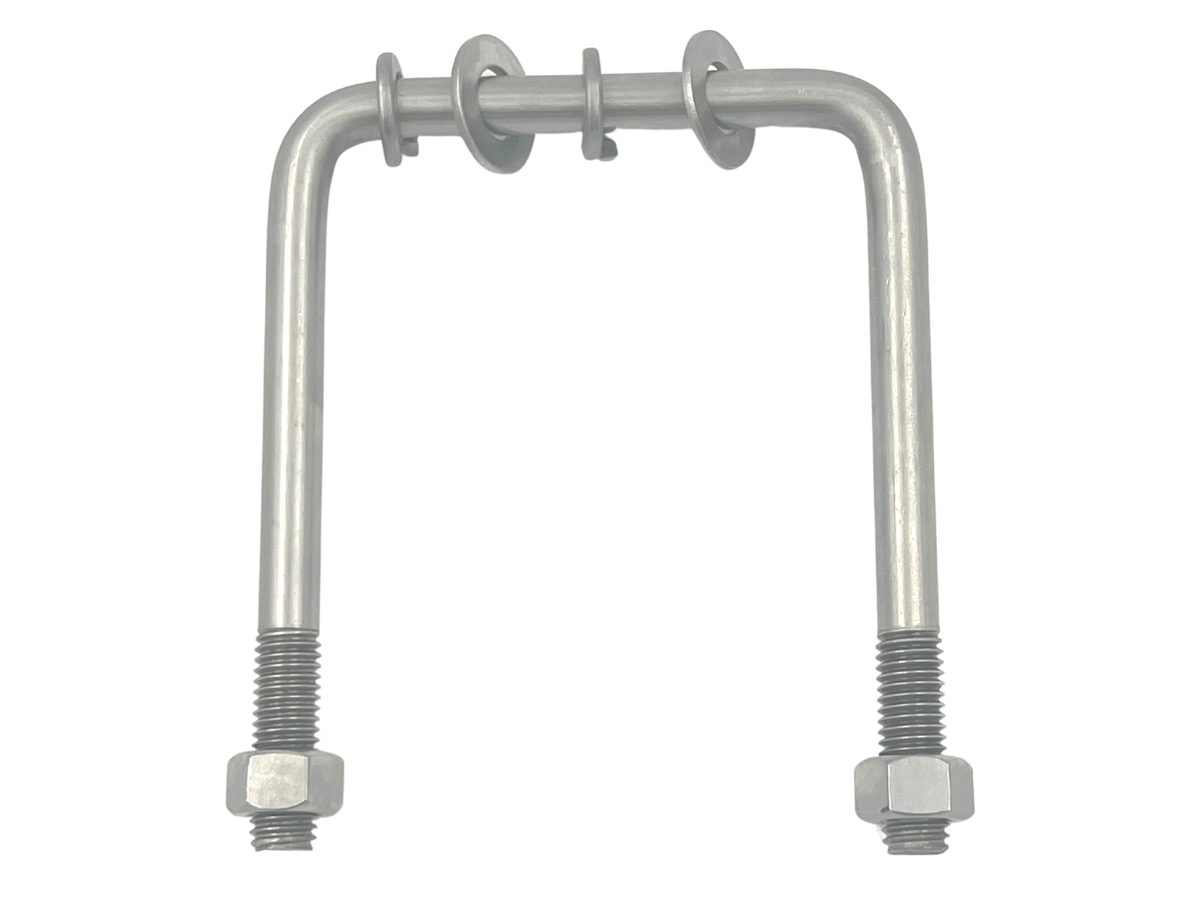 AVW  Square U Bolt S 1/2" x 4" x 5-1/4" LG