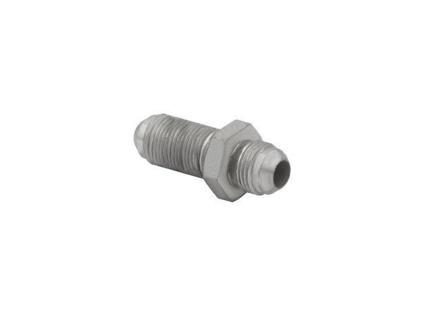 AVW Union--(Bulkhead):  1/2"JIC X 1/2"JIC, with Locknut, Steel Car Wash Superstore
