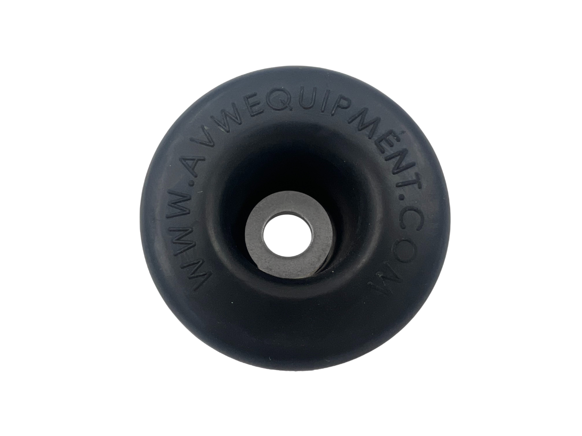 AVW Bumper (Rubber) w/ Washer, 75A EDAM, Black Car Wash Superstore