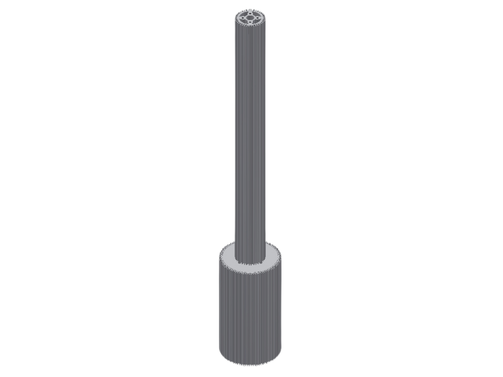 AVW Core Hugger Only 5"/10" Core Dia. x 72"H (52/20) For Wrap And Van High Side Washer, Aluminum Car Wash Superstore